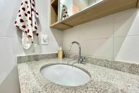 Studio para alugar com 27m², 1 quarto e sem vaga Studio para alugar com 27m², 1 quarto e sem vagaBanheiro