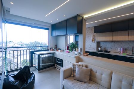 Sala de apartamento à venda com 2 quartos, 51m² em Centro, Diadema