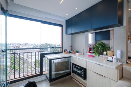 Varanda de apartamento à venda com 2 quartos, 51m² em Centro, Diadema