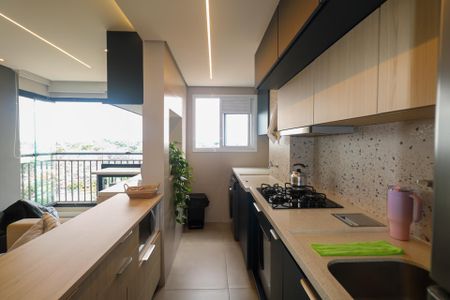 Apartamento à venda com 51m², 2 quartos e 1 vagaCozinha 