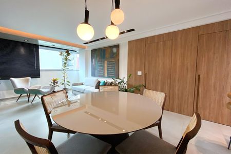 Sala de apartamento à venda com 3 quartos, 88m² em Anchieta, Belo Horizonte