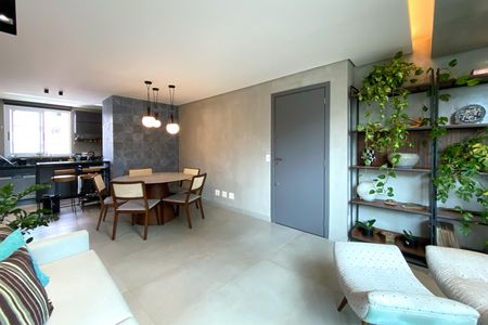 Sala de apartamento à venda com 3 quartos, 88m² em Anchieta, Belo Horizonte