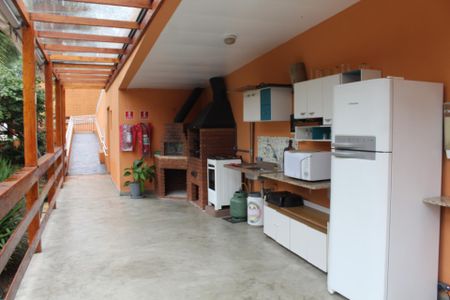 Casa de condomínio para alugar com 120m², 3 quartos e 2 vagasÁrea comum - Churrasqueira