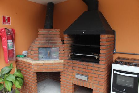 Casa de condomínio para alugar com 120m², 3 quartos e 2 vagasÁrea comum - Churrasqueira