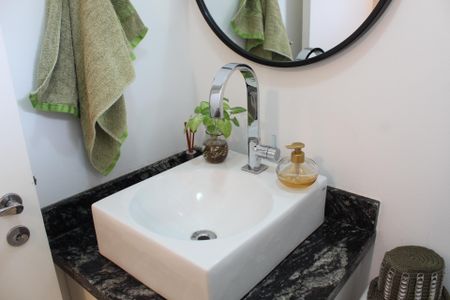 Casa de condomínio para alugar com 120m², 3 quartos e 2 vagasLavabo