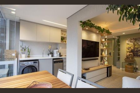 Sala de apartamento à venda com 1 quarto, 47m² em Vila Mariana, São Paulo