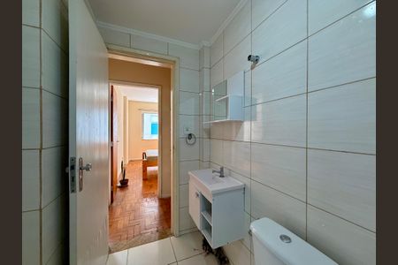 Apartamento à venda com 58m², 1 quarto e sem vagaBanheiro 