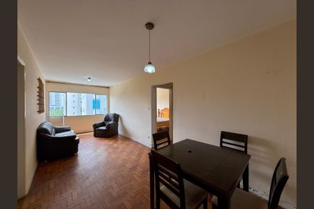 Sala de apartamento à venda com 1 quarto, 58m² em Santo Amaro, São Paulo