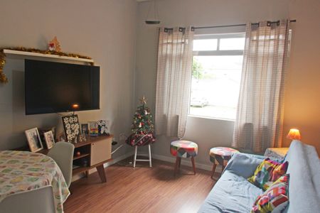 Sala de apartamento para alugar com 2 quartos, 68m² em Paquetá, Santos