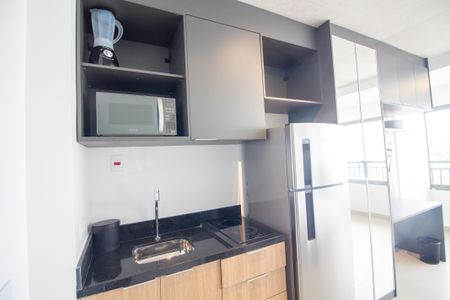 Studio para alugar com 23m², 1 quarto e sem vaga Studio para alugar com 23m², 1 quarto e sem vagaCozinha