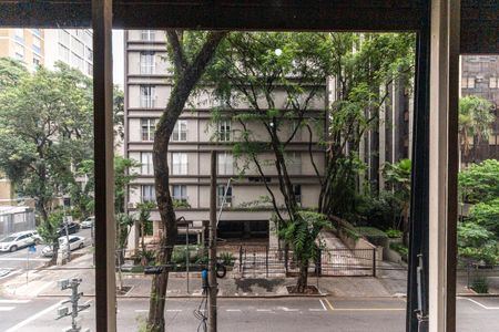 Vista da Sala de apartamento para alugar com 3 quartos, 128m² em Consolação, São Paulo