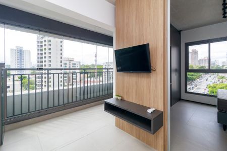 Sala de apartamento para alugar com 1 quarto, 33m² em Jardim das Acacias, São Paulo