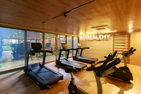 Apartamento para alugar com 33m², 1 quarto e sem vagaAcademia