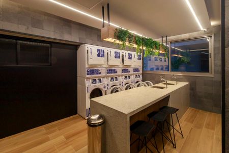 Apartamento para alugar com 33m², 1 quarto e sem vagaLavanderia