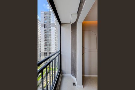 Varanda da Sala de apartamento à venda com 2 quartos, 38m² em Mooca, São Paulo