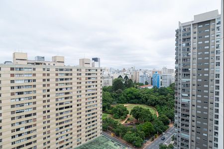 Vista da Varanda da Sala de apartamento à venda com 2 quartos, 55m² em Consolação, São Paulo
