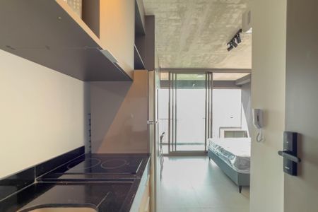Cozinha de kitnet/studio para alugar com 1 quarto, 25m² em Vila Mariana, São Paulo