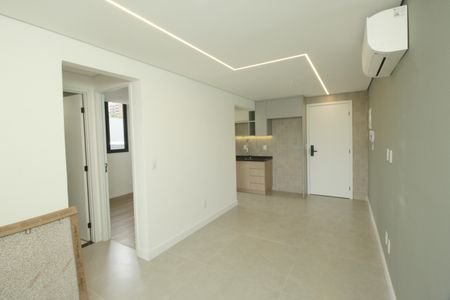 Sala de apartamento para alugar com 2 quartos, 49m² em Jardim, Santo André