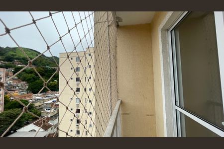 Varanda da Sala de apartamento para alugar com 2 quartos, 48m² em Engenho Novo, Rio de Janeiro