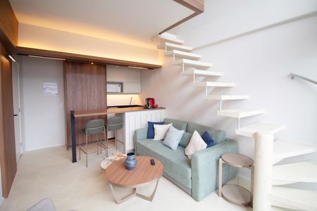 Apartamento para alugar com 41m², 1 quarto e sem vaga