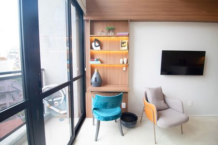 Apartamento para alugar com 41m², 1 quarto e sem vaga