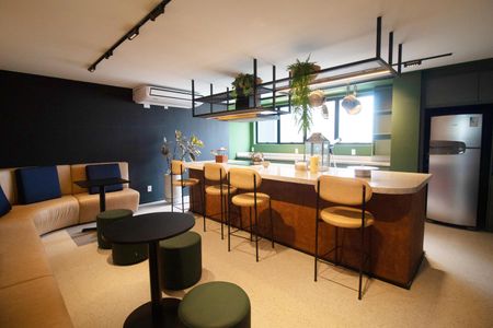 Apartamento para alugar com 41m², 1 quarto e sem vaga