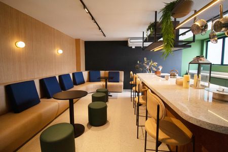 Apartamento para alugar com 41m², 1 quarto e sem vaga