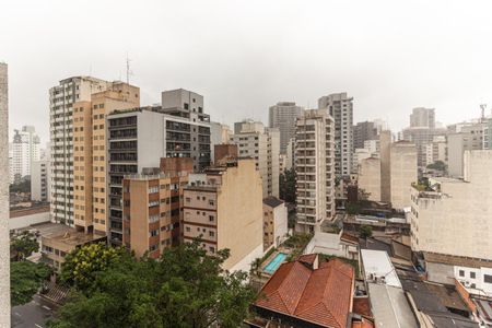 Vista do Quarto de apartamento para alugar com 1 quarto, 45m² em Santa Cecilia, São Paulo
