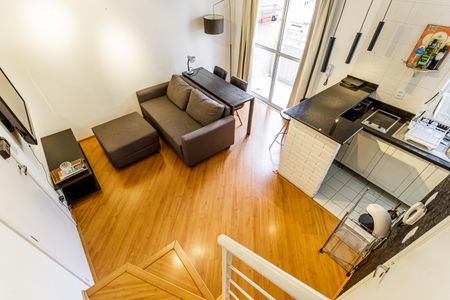 Apartamento para alugar com 45m², 1 quarto e 1 vagaSala