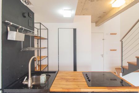 Apartamento à venda com 50m², 1 quarto e 2 vagas Apartamento à venda com 50m², 1 quarto e 2 vagasCozinha e Área de Serviço