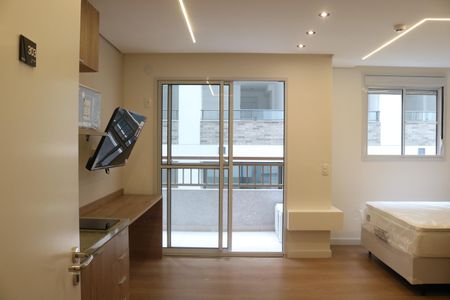 Sala/Cozinha de kitnet/studio para alugar com 1 quarto, 29m² em Perdizes, São Paulo
