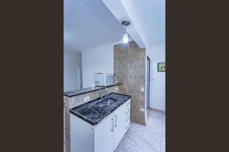 Sala, cozinha e área de serviço de casa para alugar com 1 quarto, 75m² em Vila Jaraguá, São Paulo