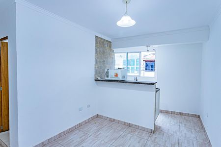 Sala, cozinha e área de serviço de casa para alugar com 1 quarto, 75m² em Vila Jaraguá, São Paulo