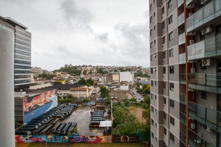 Sala Varanda Vista de apartamento para alugar com 2 quartos, 41m² em Santo Cristo, Rio de Janeiro