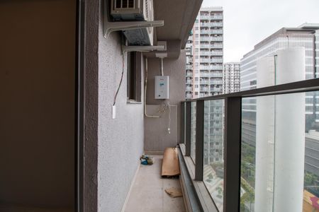 Sala Varanda de apartamento para alugar com 2 quartos, 41m² em Santo Cristo, Rio de Janeiro