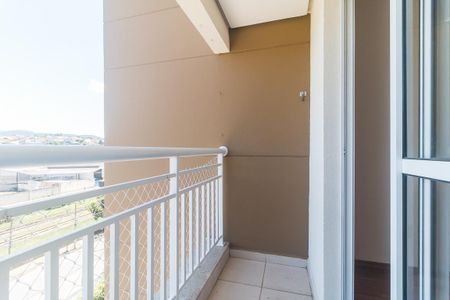 Sacada da Sala de apartamento para alugar com 2 quartos, 63m² em Cezar de Souza, Mogi das Cruzes