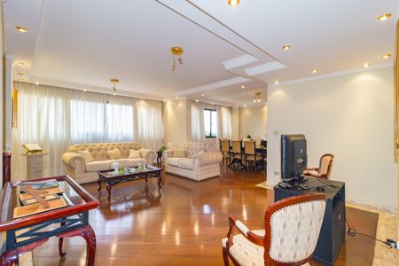 Sala de Estar de apartamento à venda com 4 quartos, 270m² em Parque da Mooca, São Paulo