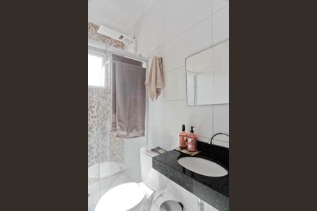 Casa de condomínio à venda com 80m², 3 quartos e 1 vagaBanheiro da Suíte