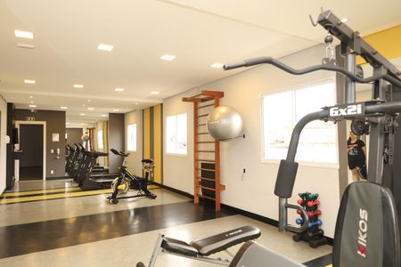 Apartamento para alugar com 42m², 2 quartos e sem vagaÁrea comum - Academia