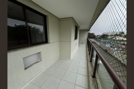 Varanda de apartamento à venda com 3 quartos, 78m² em Recreio dos Bandeirantes, Rio de Janeiro