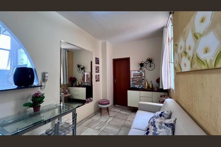 sala  de apartamento à venda com 1 quarto, 40m² em Colégio Batista, Belo Horizonte