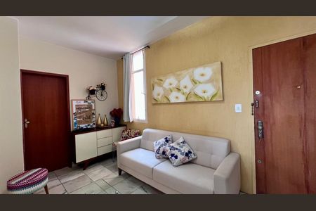 sala  de apartamento à venda com 1 quarto, 40m² em Colégio Batista, Belo Horizonte