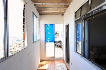 Varanda da Sala de casa à venda com 3 quartos, 110m² em São Lucas, Belo Horizonte