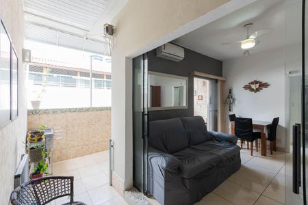 Varanda da Sala de apartamento à venda com 3 quartos, 70m² em Vila Isabel, Rio de Janeiro