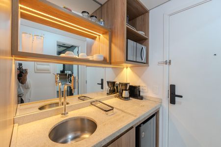 Apartamento para alugar com 20m², 1 quarto e sem vaga Apartamento para alugar com 20m², 1 quarto e sem vagaCozinha