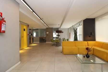 Apartamento para alugar com 37m², 1 quarto e 1 vagaHall