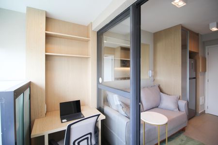 Varanda de apartamento para alugar com 1 quarto, 26m² em Vila Olímpia, São Paulo