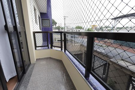 Sacada de apartamento à venda com 3 quartos, 100m² em Jardim Bela Vista, Santo André