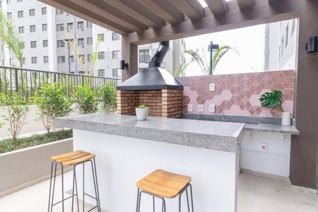 Apartamento à venda com 39m², 2 quartos e sem vagaÁrea comum - Churrasqueira