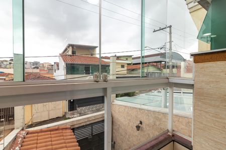 Varanda da Suíte de casa para alugar com 3 quartos, 80m² em Vila Carbone, São Paulo
